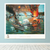 マニラの戦い(1898) キャンバスプリント (インサイチュ (ウッドフロア))