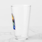 マニラフィリピントラベルアートヴィンテージ タンブラーグラス (左)