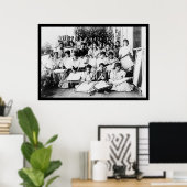 マニラ刺繍クラス1901 ポスター (ホームオフィス)