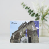 マニラ大聖堂の入り口 ポストカード (スタンド正面)