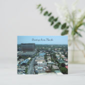 マニラ市の挨拶 ポストカード (スタンド正面)