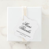 マニラ感謝していクエレガントブライダルシャワー フェイバータグ (インサイチュ)