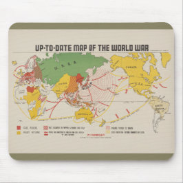 マニラ新聞社の世界戦争地図 マウスパッド