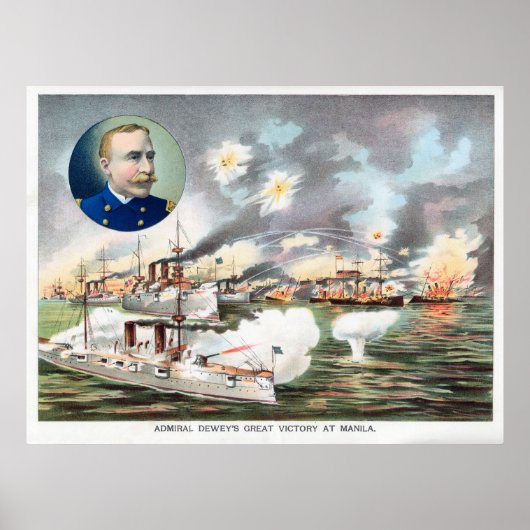 マニラ湾海戦 ポスター (正面)