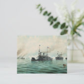 マニラ湾：「準備ができたら火を放つだろう、グリッドリー」 ポストカード (スタンド正面)