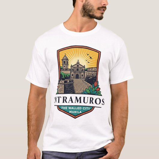 マニラ・イントラムロス Tシャツ (正面)