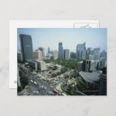 マニラ・スカイライン ポストカード (正面/裏面)