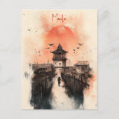 マニラ・フィリピンへの旅行 ポストカード (正面)