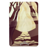 マニラ・フィリピン旅行ポスター。 マグネット (縦)