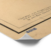 マニラ・フィリピン諸島の地図（1920年） ポスター (角)