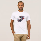 マニラ フィリピン ジープニー お土産 旅行 グラフィック Tシャツ (正面フル)