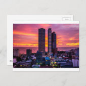 マニラ・フィリピン・スカイライン ポストカード (正面/裏面)