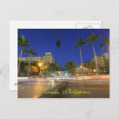 マニラ、フィリピン ポストカード (正面/裏面)