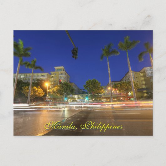 マニラ、フィリピン ポストカード (正面)