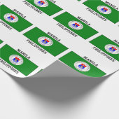 マニラ・フィリピン ラッピングペーパー (角)