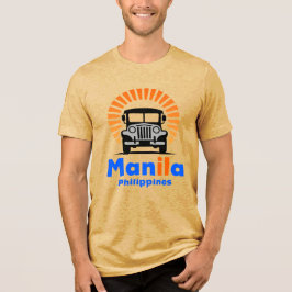 マニラ フィリピン 東南アジア トライブレンドTシャツ