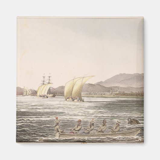 マニラ,フィリピン, 1826 マグネット (正面)