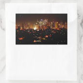 マニラ 長方形シール (バッグ)