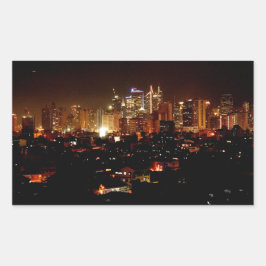 マニラ 長方形シール