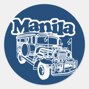 マニラJeepney ラウンドシール