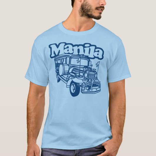 マニラJeepney Tシャツ (正面)