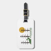 マニング地方パークトレイル ラゲッジタグ (正面縦)