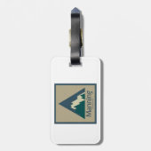 マニング州公園素朴 ラゲッジタグ (裏面縦)