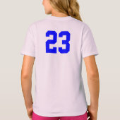 マニントン郷学校ガールズリンガーティーシャツ Tシャツ (裏面)