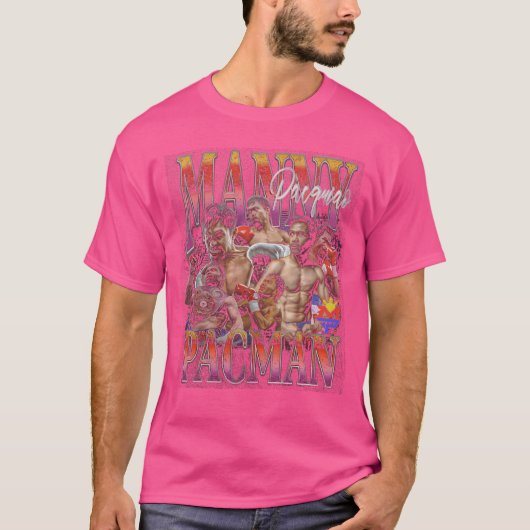 マニーパクマンレトロブートレグ Tシャツ (正面)