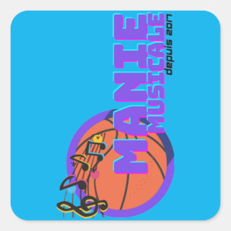 マニー美術館スクエアステッカー スクエアシール