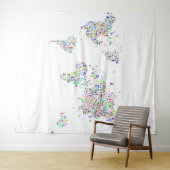 マニー マニー タペストリー (インサイチュ(横))