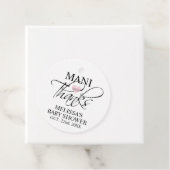 マニ感謝していベビーシャワー爪、 ネイルポーランドマニキュア フェイバータグ (インサイチュ)