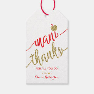 マニ感謝していラベル、先生評価ラベル ギフトタグ