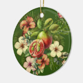 マヌエラおばあちゃんのグアバ セラミックオーナメント (左)