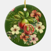 マヌエラおばあちゃんのグアバ セラミックオーナメント (裏面)