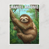 マヌエルアントニオ国立公園コスタリカ旅行 ポストカード (正面)