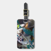 マヌエル・アントニオ国立公園のコスタリカのリスザル ラゲッジタグ (正面縦)