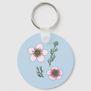 マヌカの花 キーホルダー