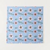 マヌカの花 タペストリー (正面(横))