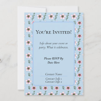 マヌカの花 案内状