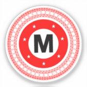 マヌカイ族ミートボールのシール シール (正面)