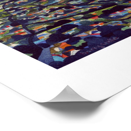 マヌカウ岬 ポスター (角)