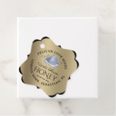 マヌカハニーブラック金ゴールドヴィンテージスクースクエアファンシーー フェイバータグ (インサイチュ)