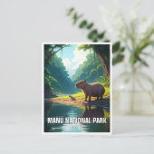 マヌナショナルパークペルー ポストカード (スタンド正面)