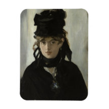 マネのブーケを持つBerthe Morisot