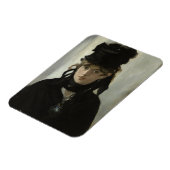 マネのブーケを持つBerthe Morisot マグネット (左側)