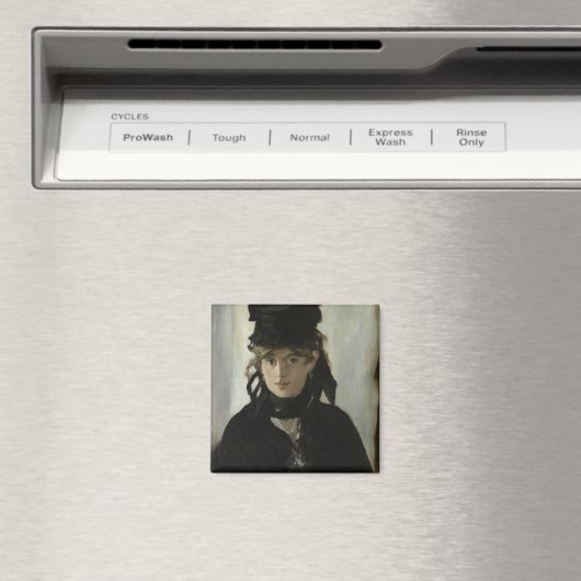 マネのブーケを持つBerthe Morisot マグネット (インサイチュ (食洗機))