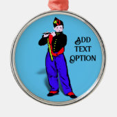 マネのリトルフルート奏者 メタルオーナメント (正面)