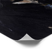 マネの花束を添えたBerthe Morisot ポスター (角)