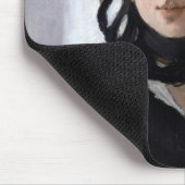 マネの花束を添えたBerthe Morisot マウスパッド (コーナー)